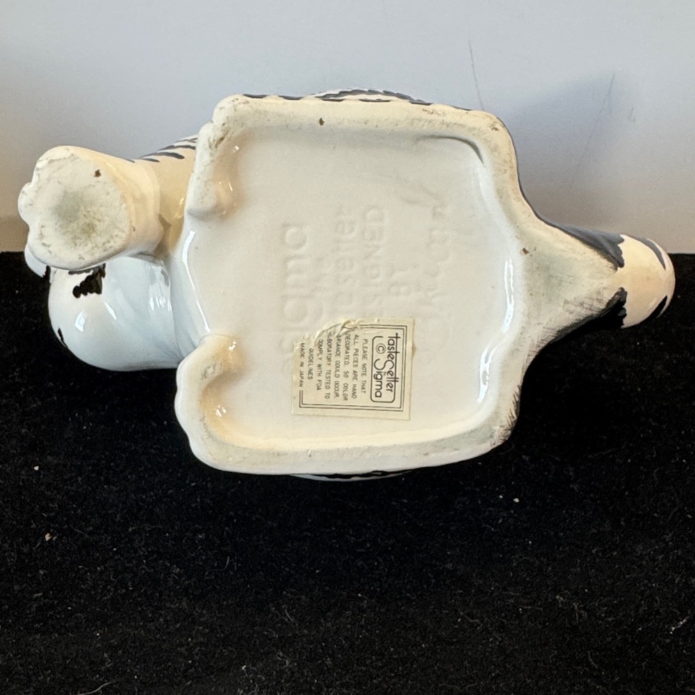 VINTAGE SIGMA TASTESETTERS CHRISTMAS CAT TEA POT SIZE 8“ x 4“ x 8“. - Picture 7 of 10